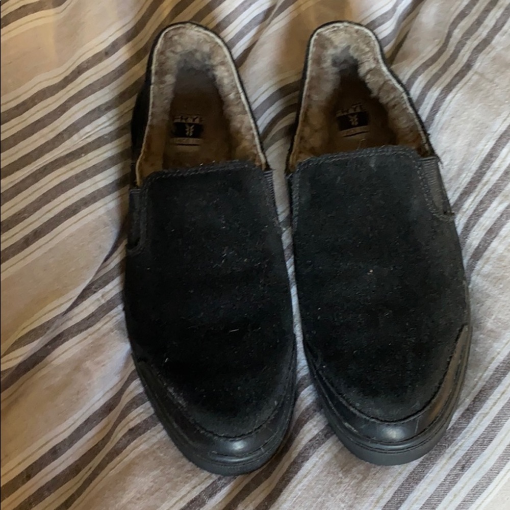 Frye shearling lined shoes